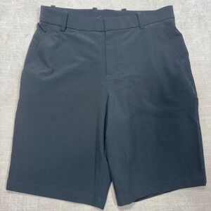 Nike Golf Dri Fit Mens Shorts Black M Athletic Performance Flat Front 10" Inseam